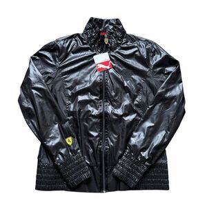 NWT Puma X Ferrari Lightweight Windbreaker Jacket Women’s Sz L